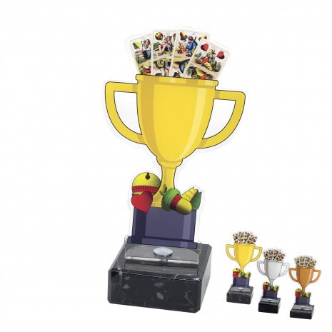 Tellkarten Acryl-Trophäe