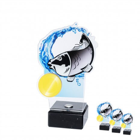 Angler (Fisch) Acryl-Trophäe