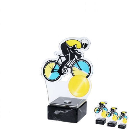 Fahrrad Acryl-Trophäe