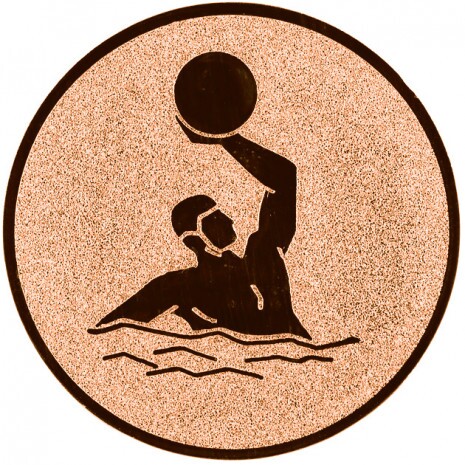 Wasser Polo Emblem bronze 50 mm