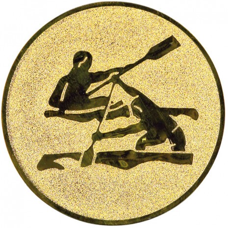 Kajak-Kanu Emblem gold 25 mm