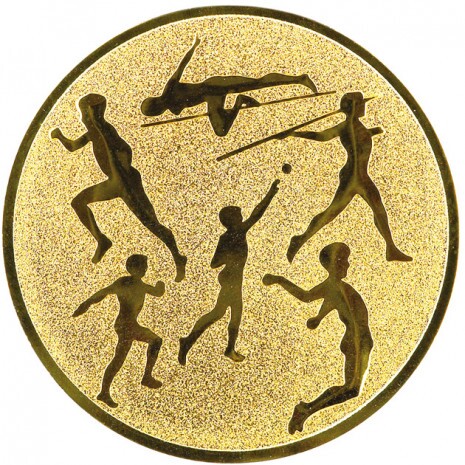 Leichtathletik Emblem gold 25 mm