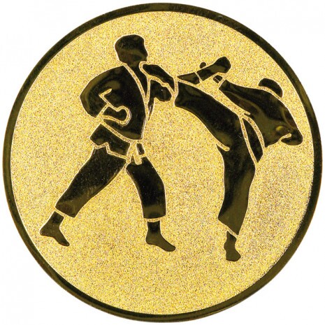 Karate Emblem gold 25 mm
