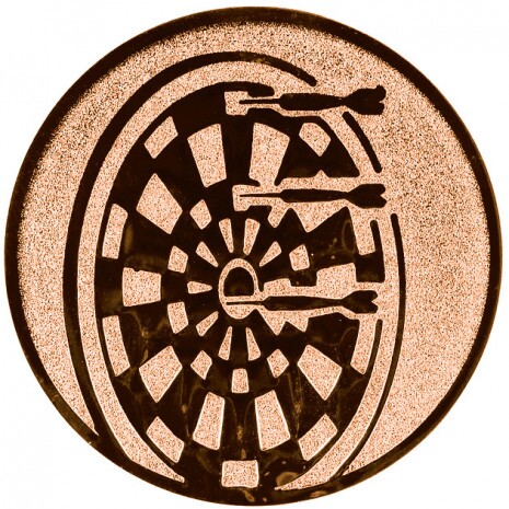 Darts Emblem bronze 50 mm