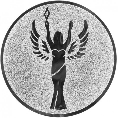 Sieg Emblem silber 50 mm