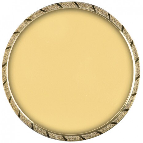 Neutral verziert Emblem gold 50 mm