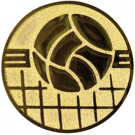 Volleyball Emblem gold 25 mm