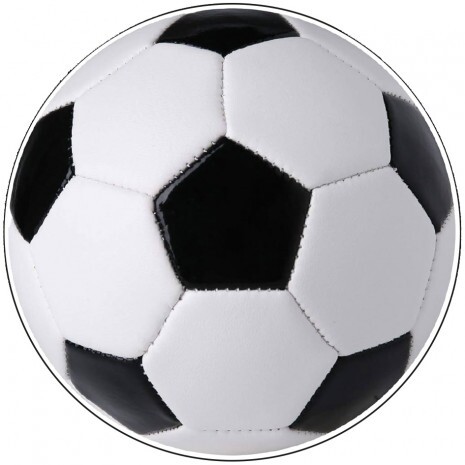Fußball-Emblem Ball 25 mm