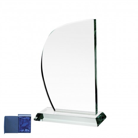 Glasauszeichnung Halle in Geschenkbox