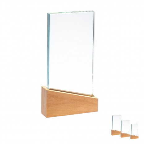 Holz- und Glaspokal Katherine C