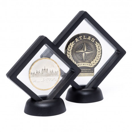 Medaillenhalter, Schwarz