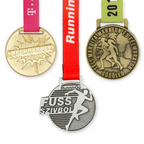 Individuelle Medaille 50 mm, ohne Lackierung