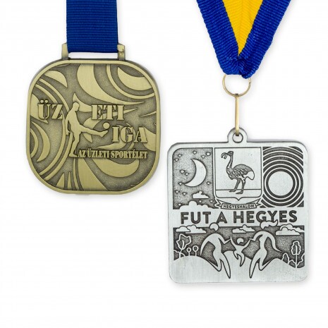 Individuelle Medaille 60 mm, ohne Lackierung