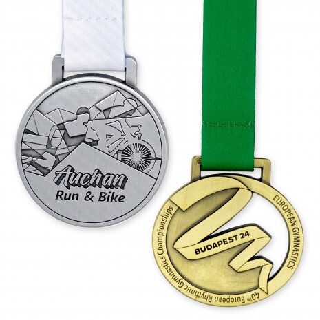 Individuelle Medaille 70 mm, ohne Lackierung