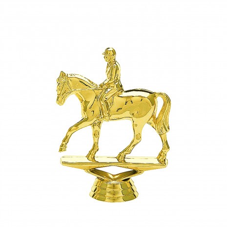 Reiten (Dressur) Goldfigur