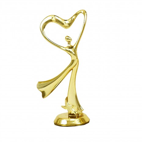Tanz (modern) Goldfigur