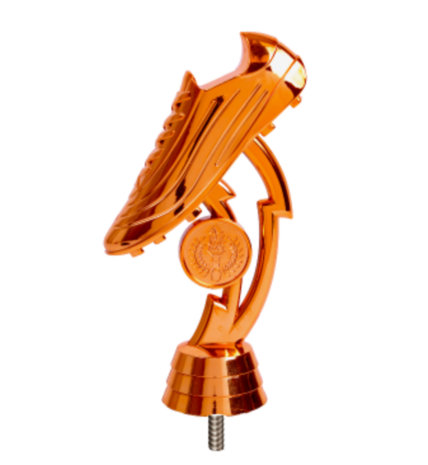 Fußball (Schuh) Figur in Bronze