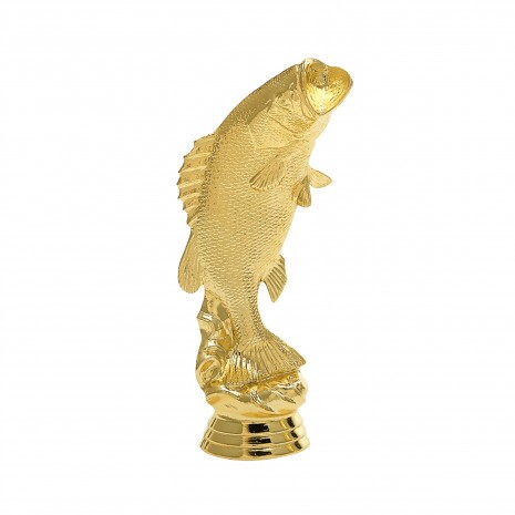 Fisch (groß) Goldfigur