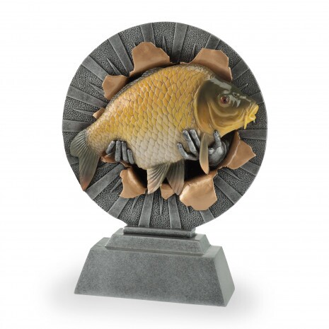 Fisch (in der Hand gehalten) Kunstharzskulptur