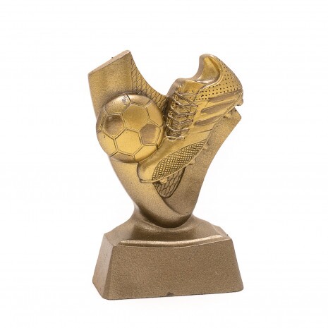 Fußball (kleine Schuhe, Ball) Kunstharzskulptur