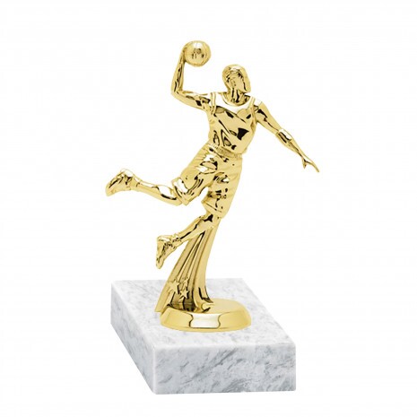 Basketball (Männer) Goldfigur mit Basis