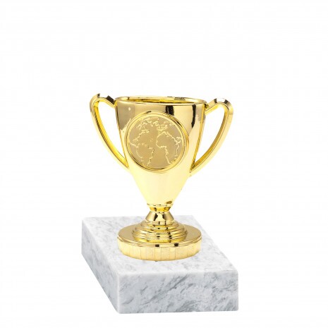 Pokal (Gold) Goldfigur mit Basis