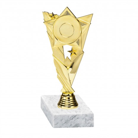 Allgemein Goldfigur mit Basis