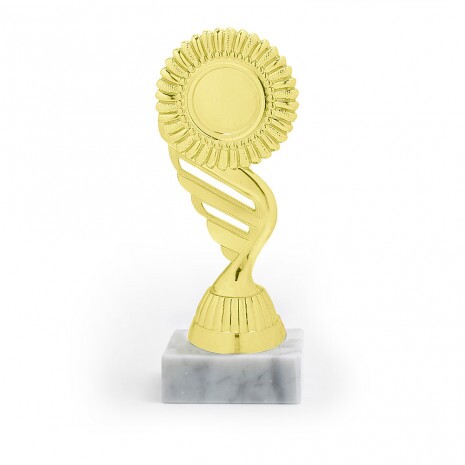 Allgemein Goldfigur mit Basis