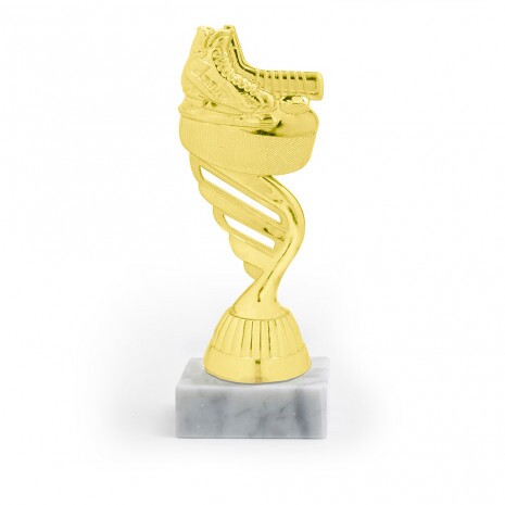 Eishockey Goldfigur mit Basis