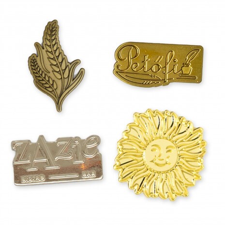 Individuelle Anstecknadel bis 25 mm, ohne Lackierung