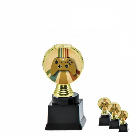 E-sport Xbox auf schwarzem Blocksockel