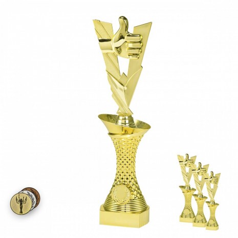 Like auf goldenem Säulenständer