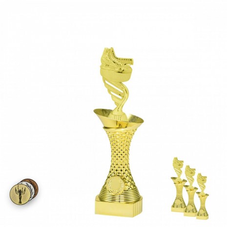 Eishockey auf goldenem Säulenständer