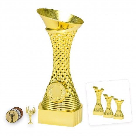 Figurenständer goldene Säule