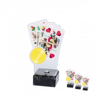 Tellkarten Acryl-Trophäe