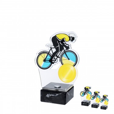 Fahrrad Acryl-Trophäe
