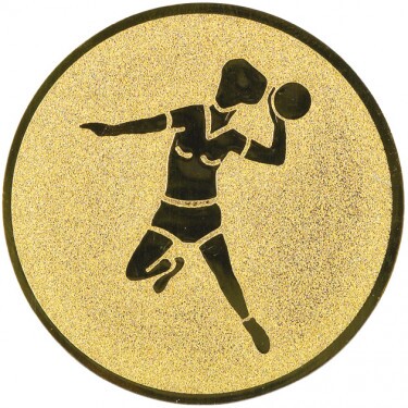 Handball (Frauen) Emblem gold 25 mm