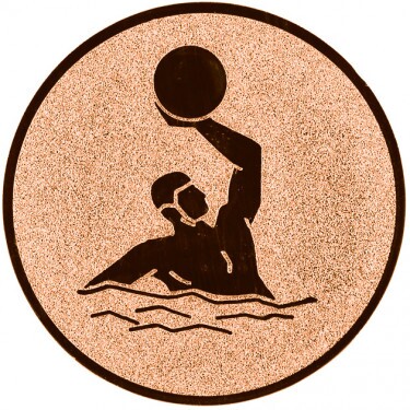 Wasser Polo Emblem bronze 50 mm