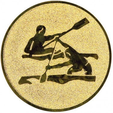 Kajak-Kanu Emblem gold 25 mm