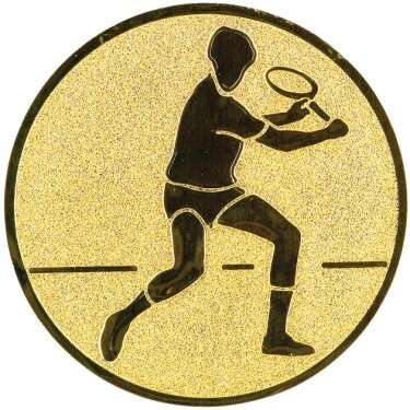 Tennis (Männer) Emblem gold 25 mm