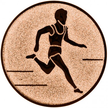 Laufen (Männer) Emblem bronze 50 mm