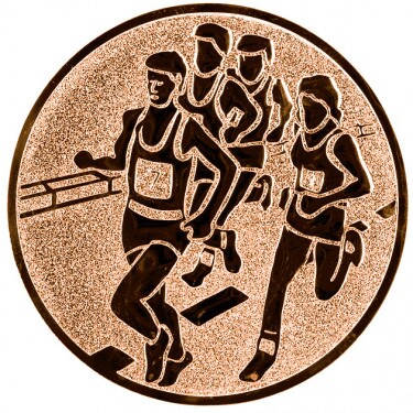 Laufen (Marathon) Emblem bronze 25 mm