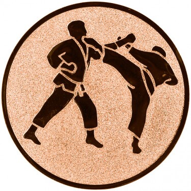 Karate Emblem bronze 50 mm