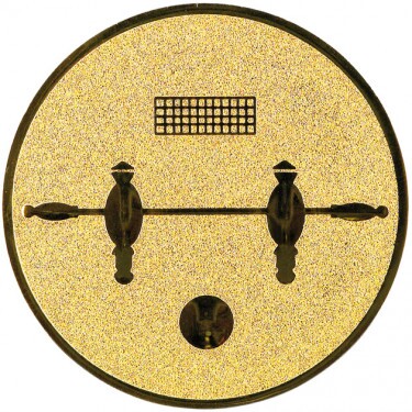 Fußball Emblem gold 25 mm