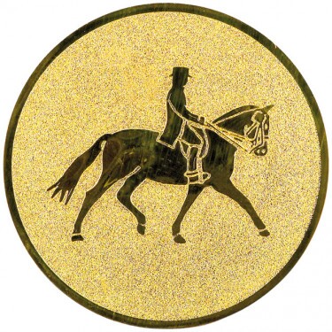 Reitsport (Dressur) Emblem gold 25 mm