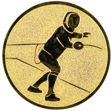 Fechten Emblem gold 25 mm
