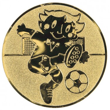 Fußball (Kinder) Emblem gold 25 mm