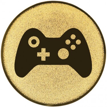 E-Sport Emblem gold 25 mm