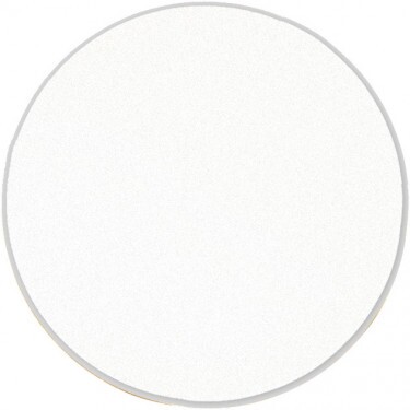 Sublimation Emblem weiß 50 mm