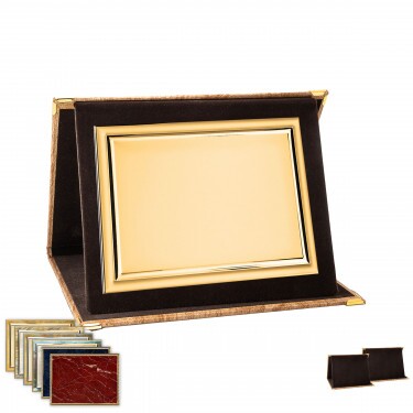 Plakettenmappe in Holzoptik